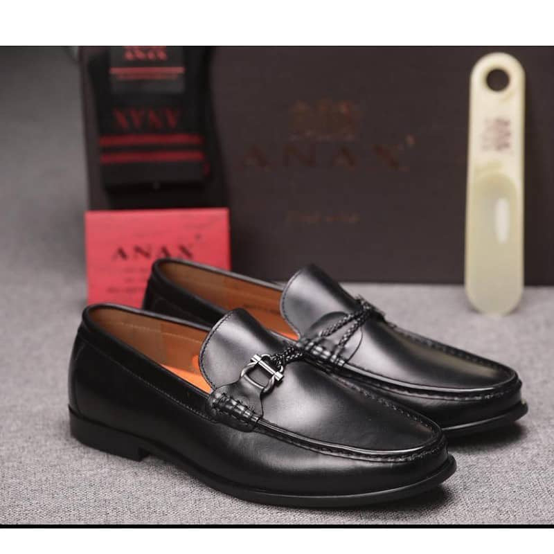 Mocassin En Cuir