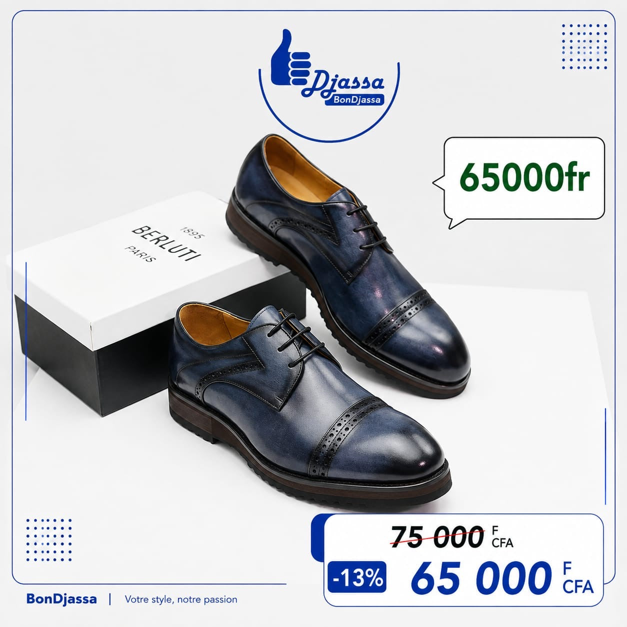 Berlut matière en cuir