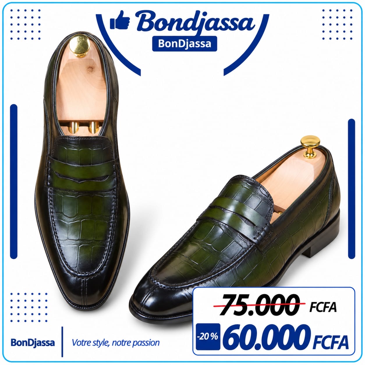 Tom fort Lamarque française matière en cuir