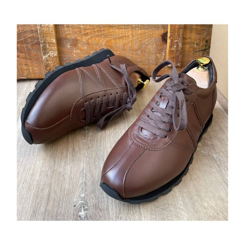 Basket En Cuir