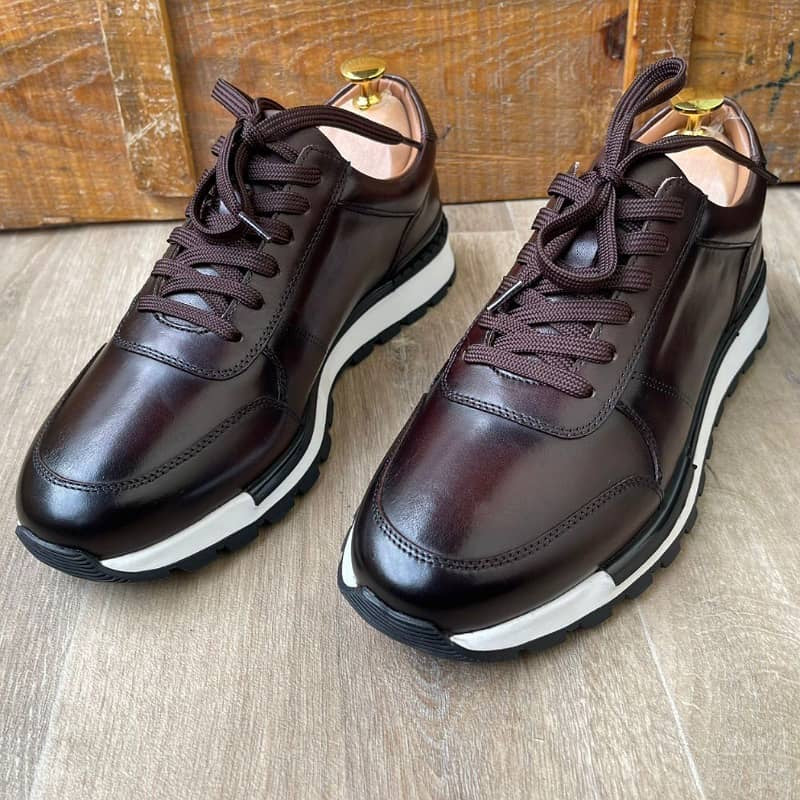 Basket En Cuir
