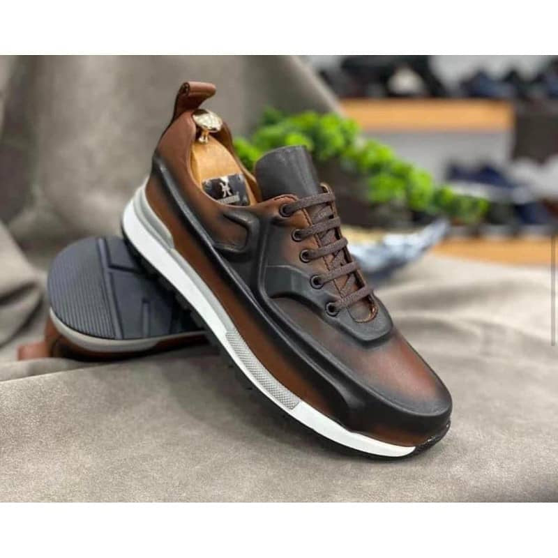 Basket En Cuir