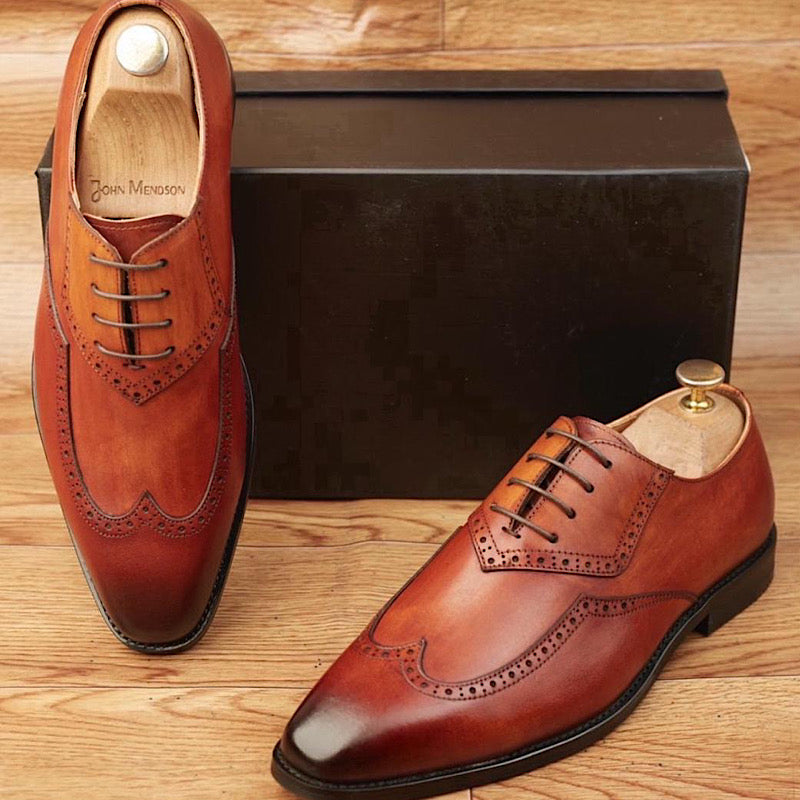 Souliers en cuir