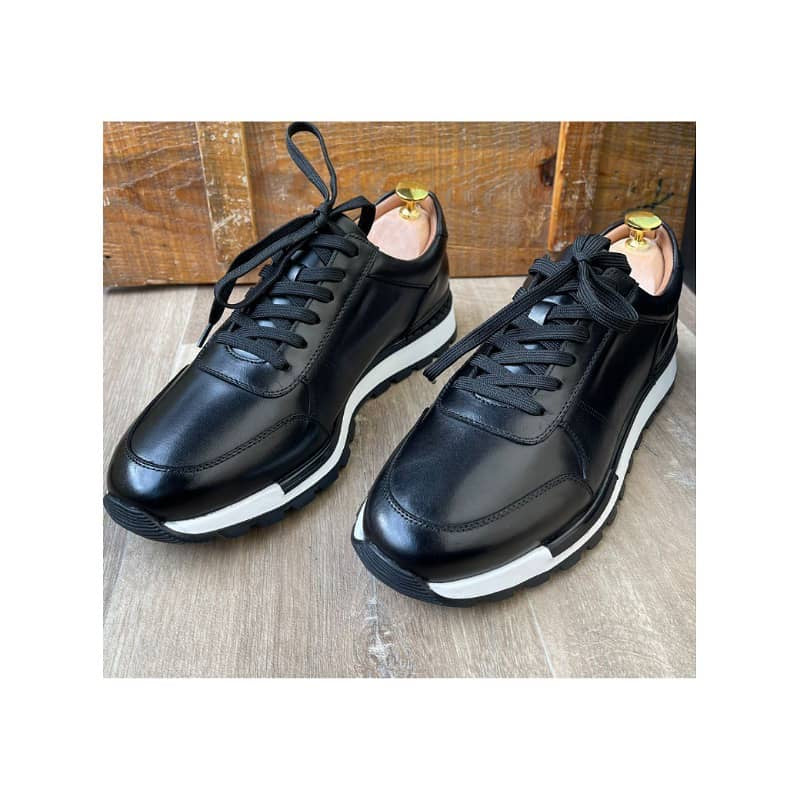 Basket En Cuir