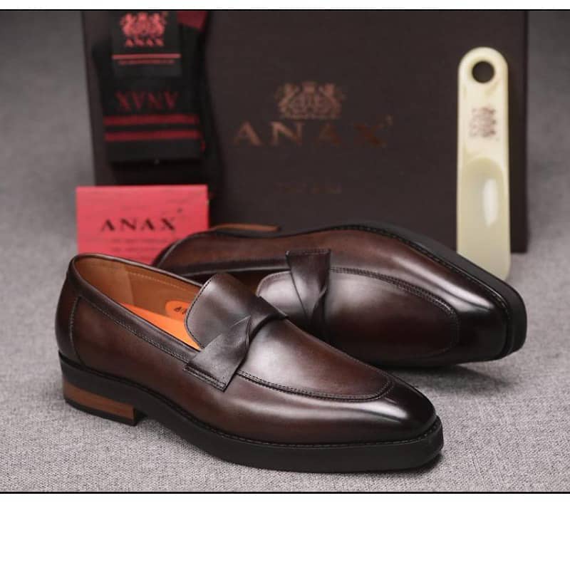 Mocassin En Cuir
