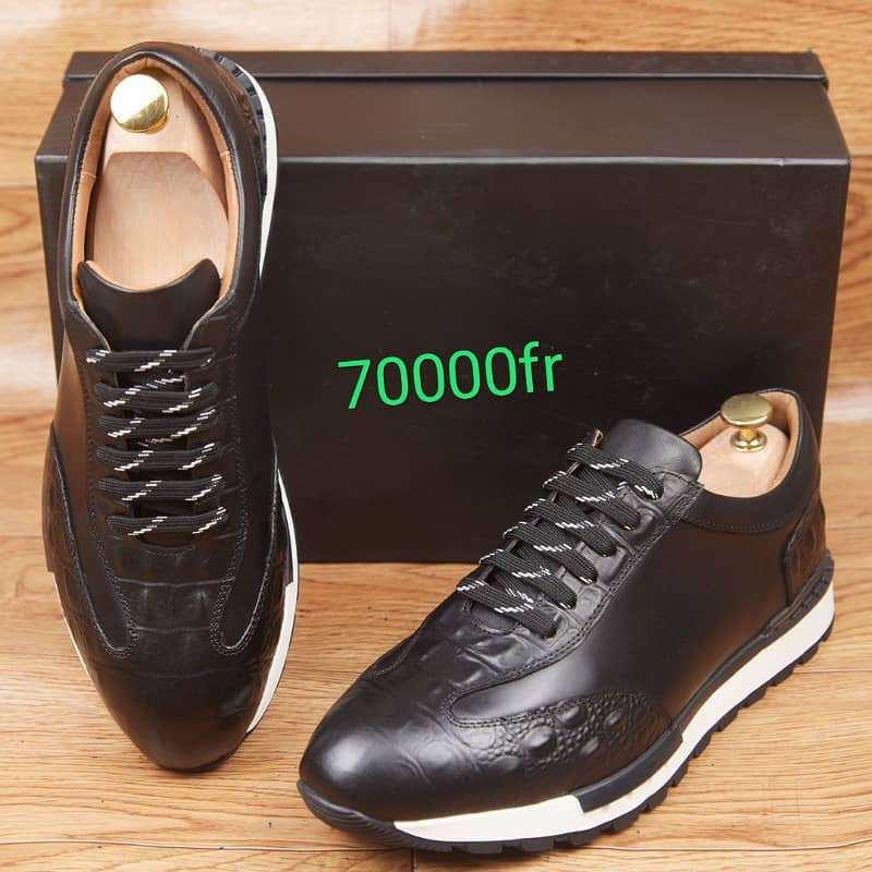 Basket En Cuir