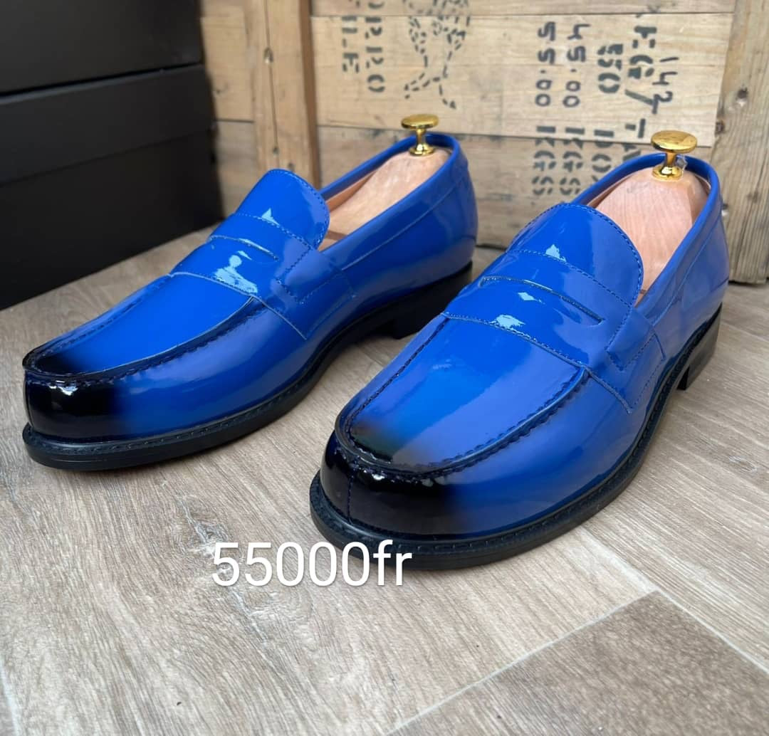 Mocassin En Cuir