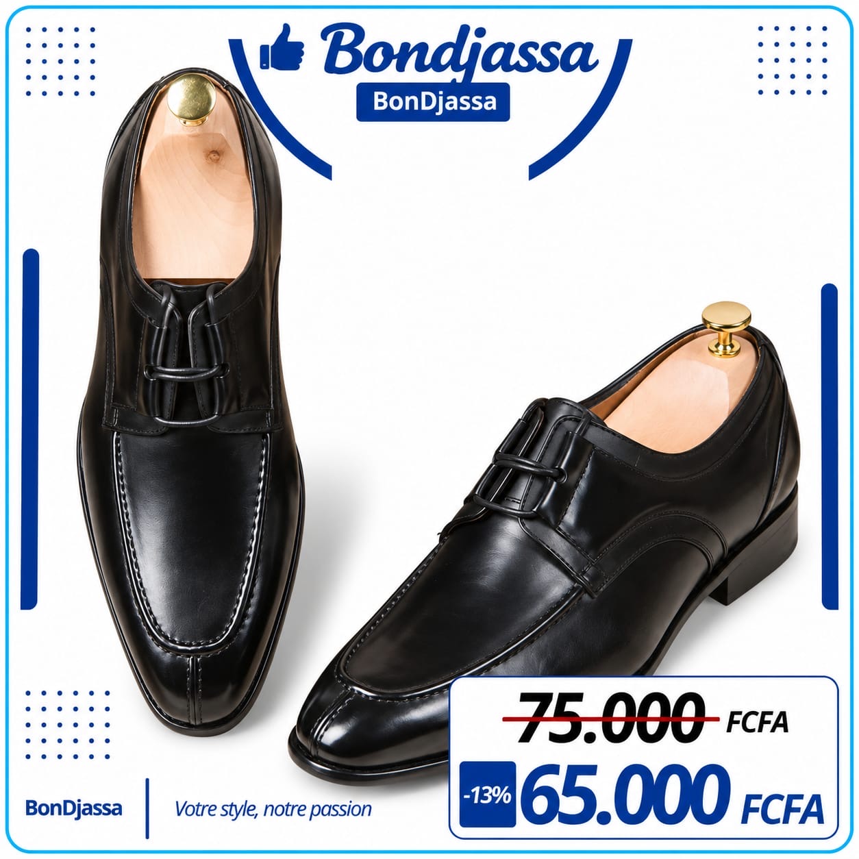 Tom fort Lamarque française matière en cuir