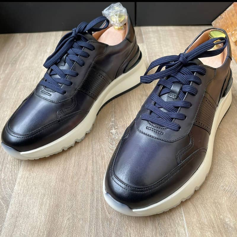 Basket En Cuir