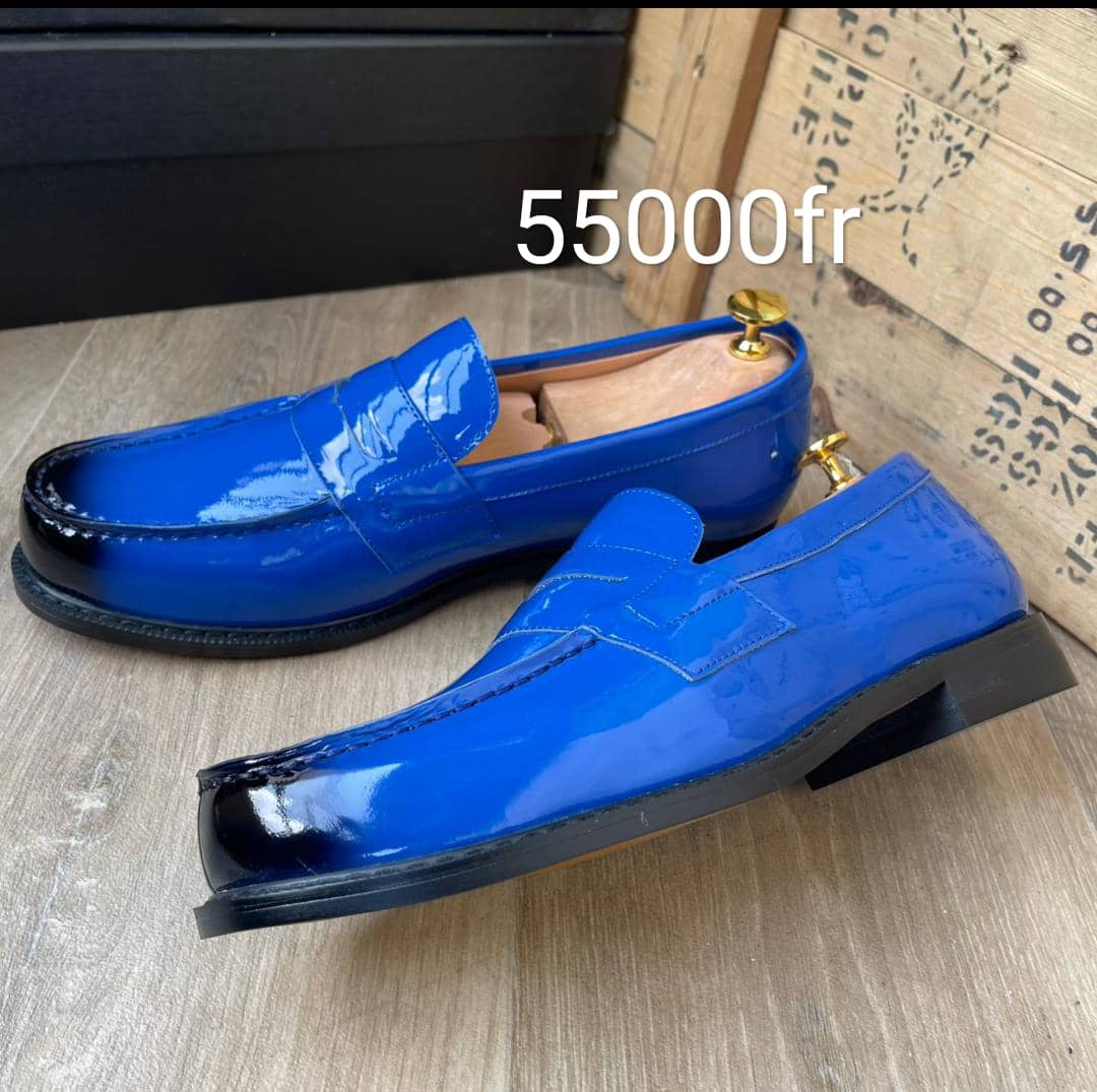 Mocassin En Cuir