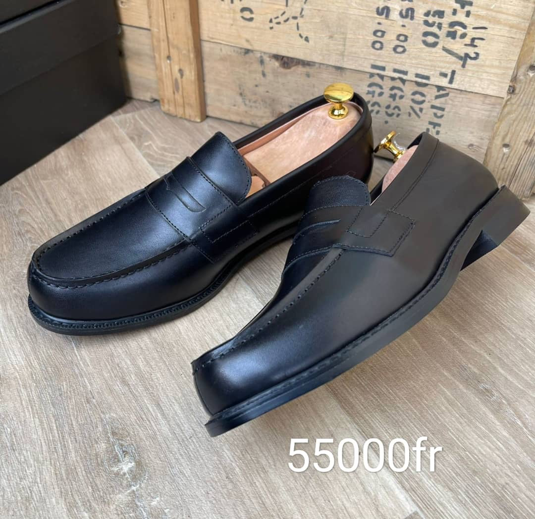 Mocassin En Cuir