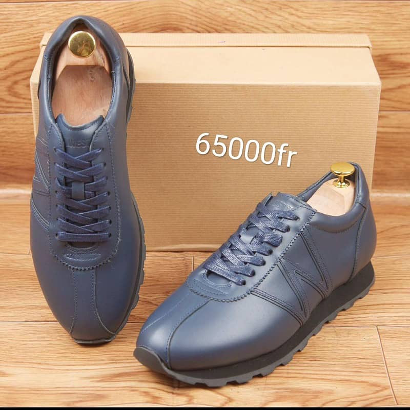 Soulier Basket En Cuir