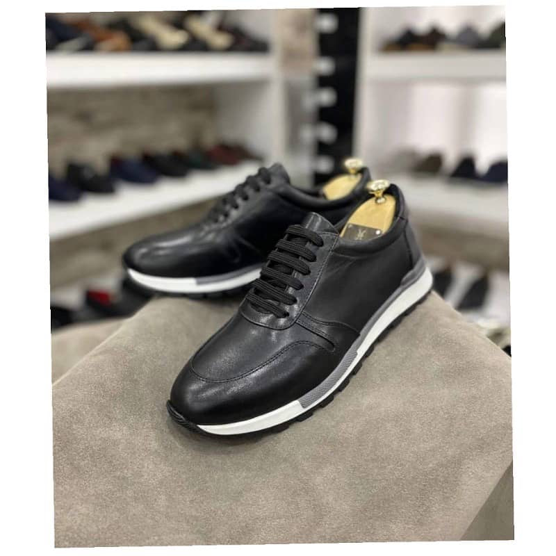 Basket En Cuir