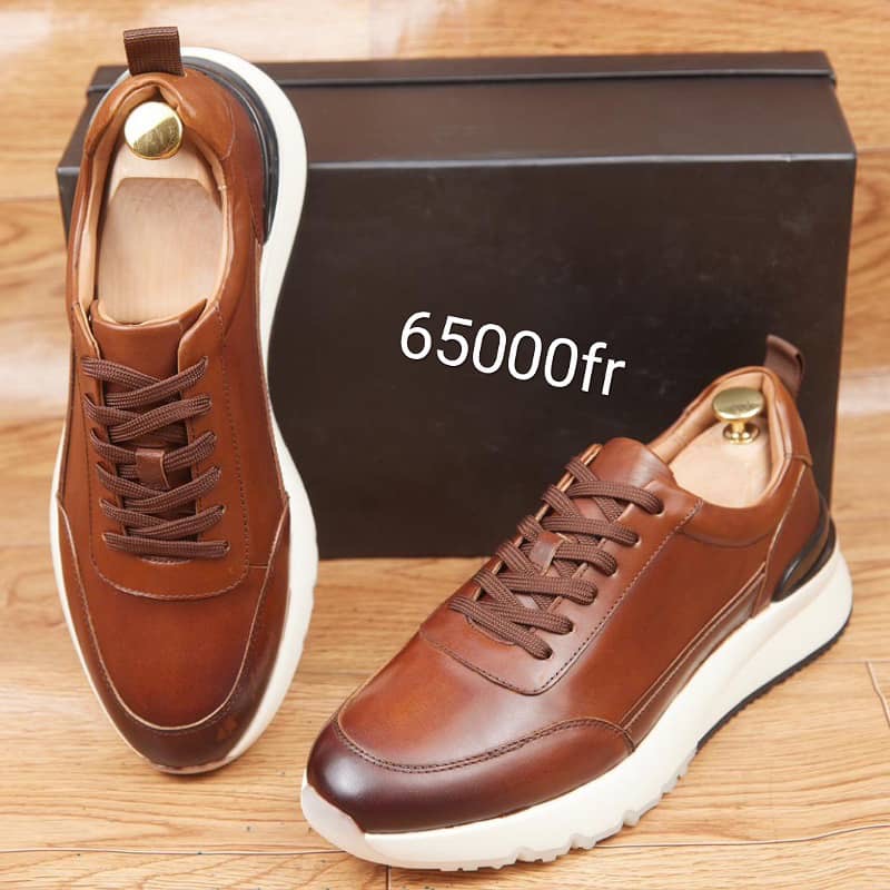 Basket En Cuir