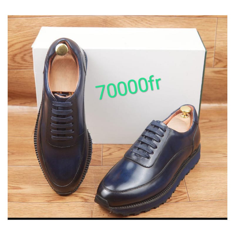 Soulier Montante En Cuir