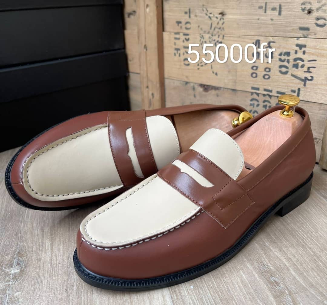 Mocassin En Cuir