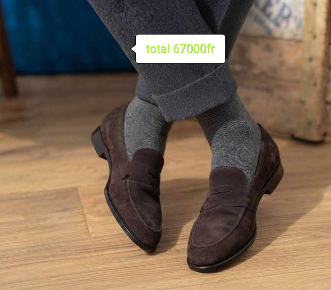 Soulier en daim