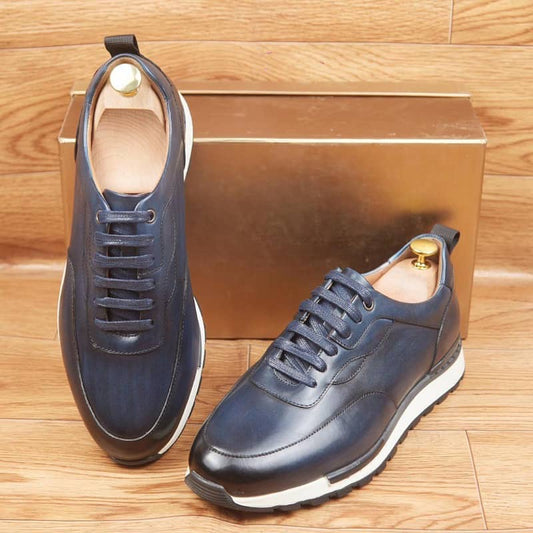 Baskets En Cuir