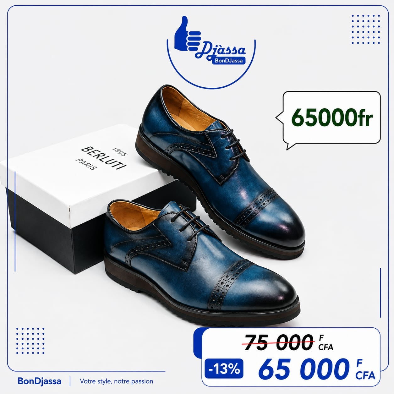 Berlut matière en cuir