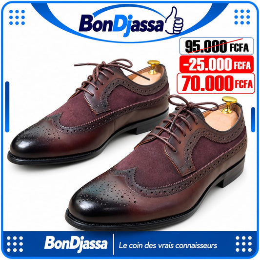 Soulier matière en cuir