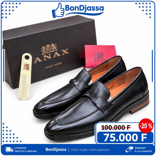 ANAX Lamarque italienne matière en cuir