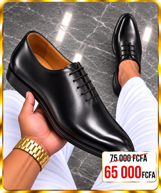 Soulier matière en cuir