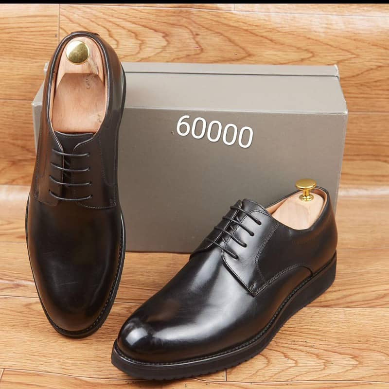 Soulier En Cuir A Lacets