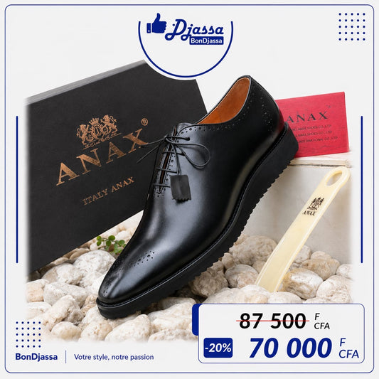ANAX Lamarque italienne matière en cuir