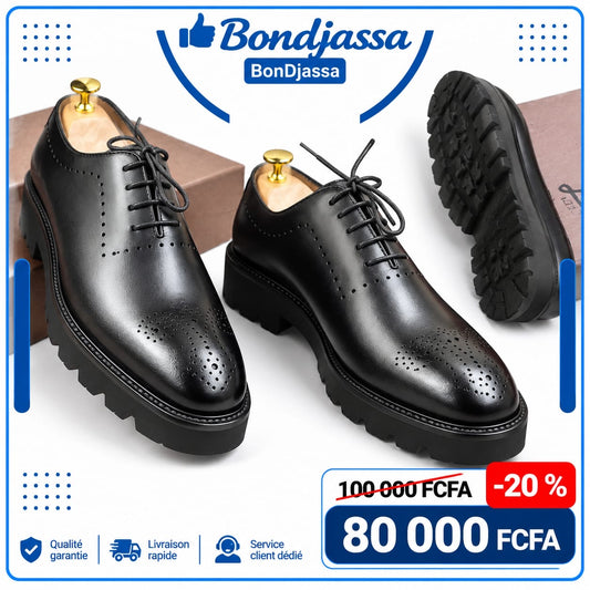 Soulier matière en cuir