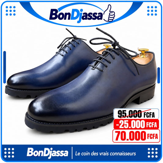 Soulier matière en cuir