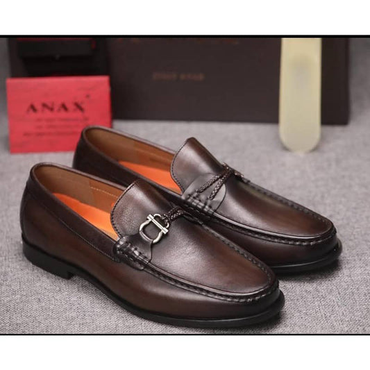Mocassin En Cuir