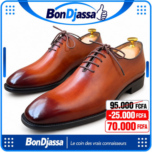 Soulier matière en cuir