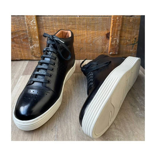 Basket En Cuir