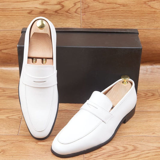 Mocassin En Cuir