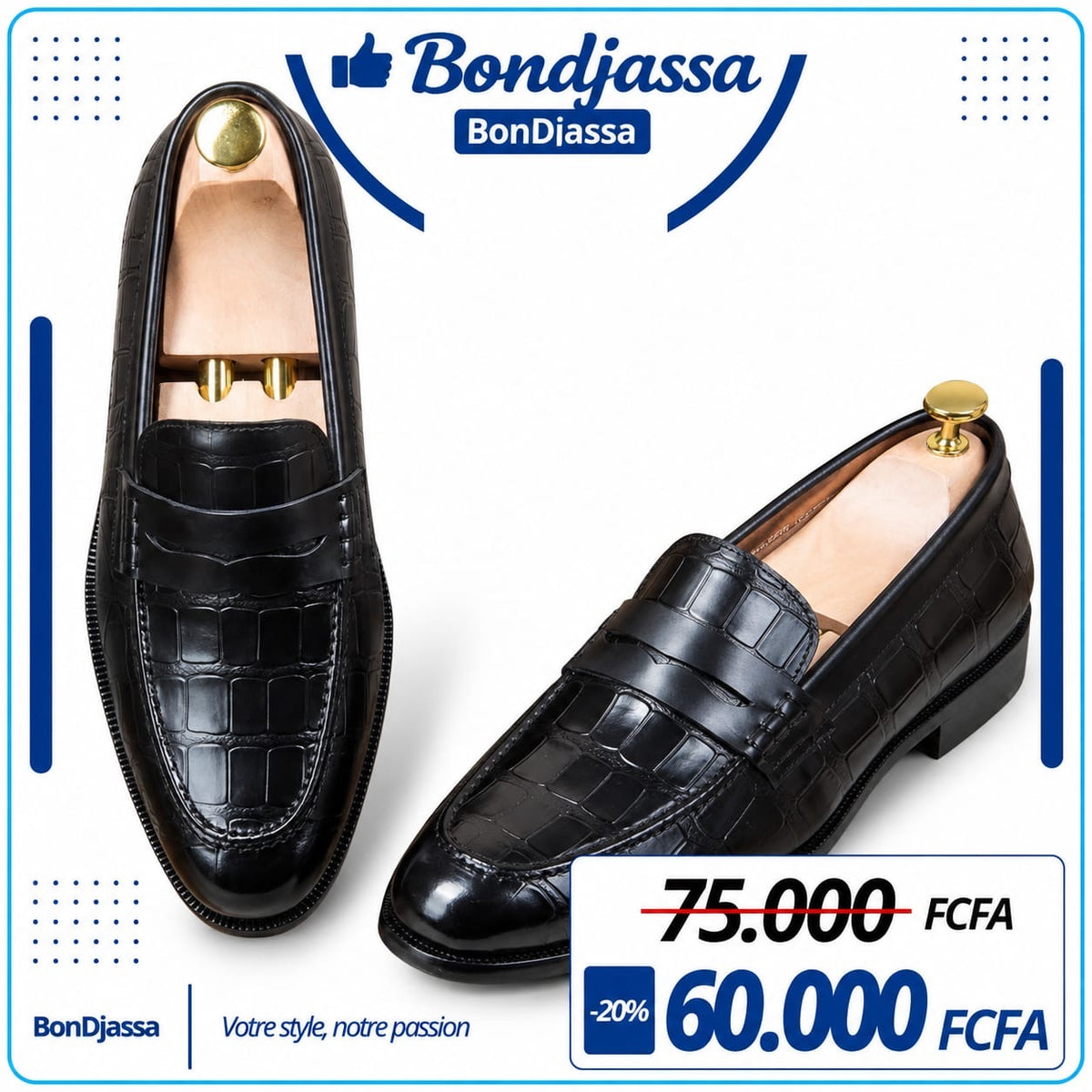 Tom fort Lamarque française matière en cuir