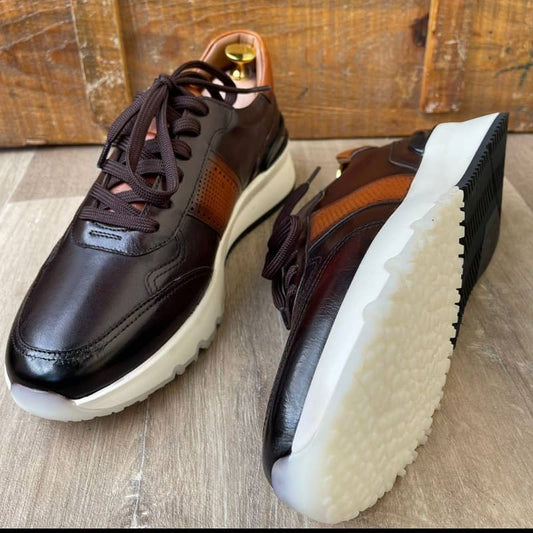 Basket En Cuir