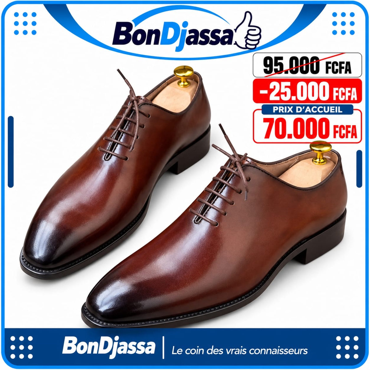 Soulier matière en cuir