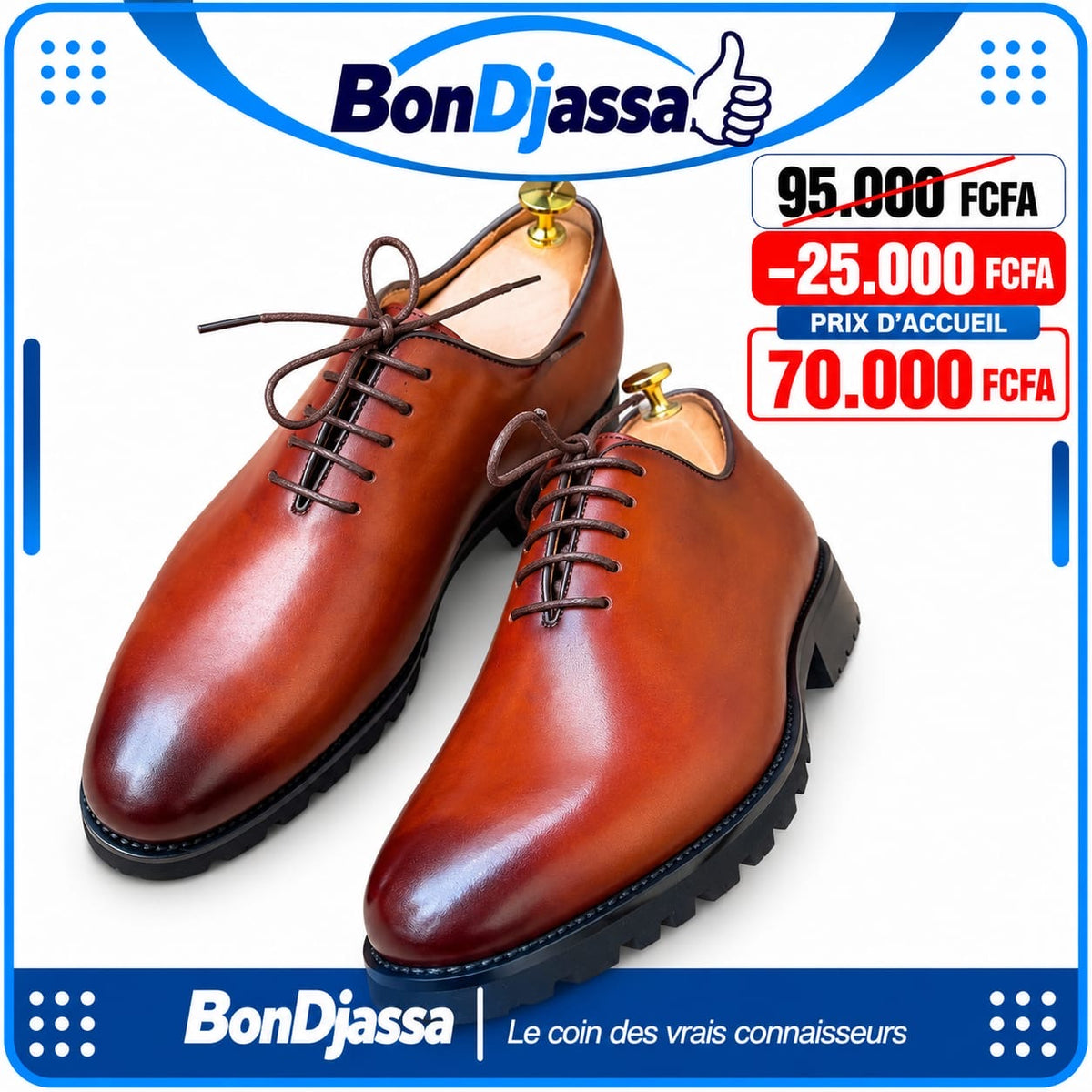 Soulier matière en cuir