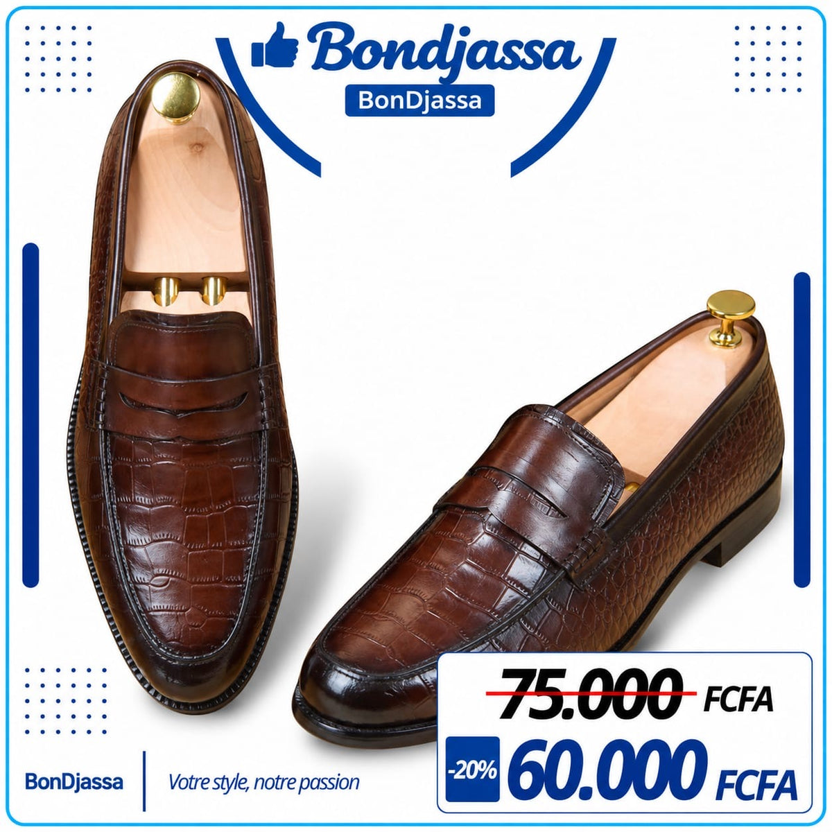 Tom fort Lamarque française matière en cuir