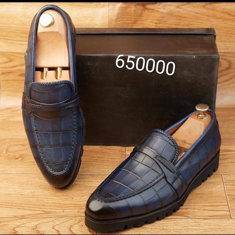 Soulier En Cuir A Lacets