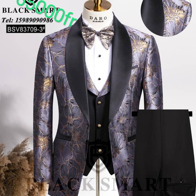 Ensemble Veste 2 Pièces Pour Homme