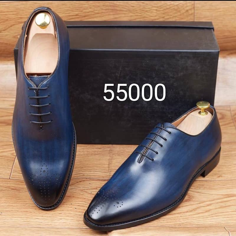 Soulier En Cuir A Lacets