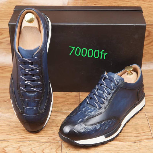 Basket En Cuir