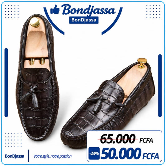 Baladeuse en cuir