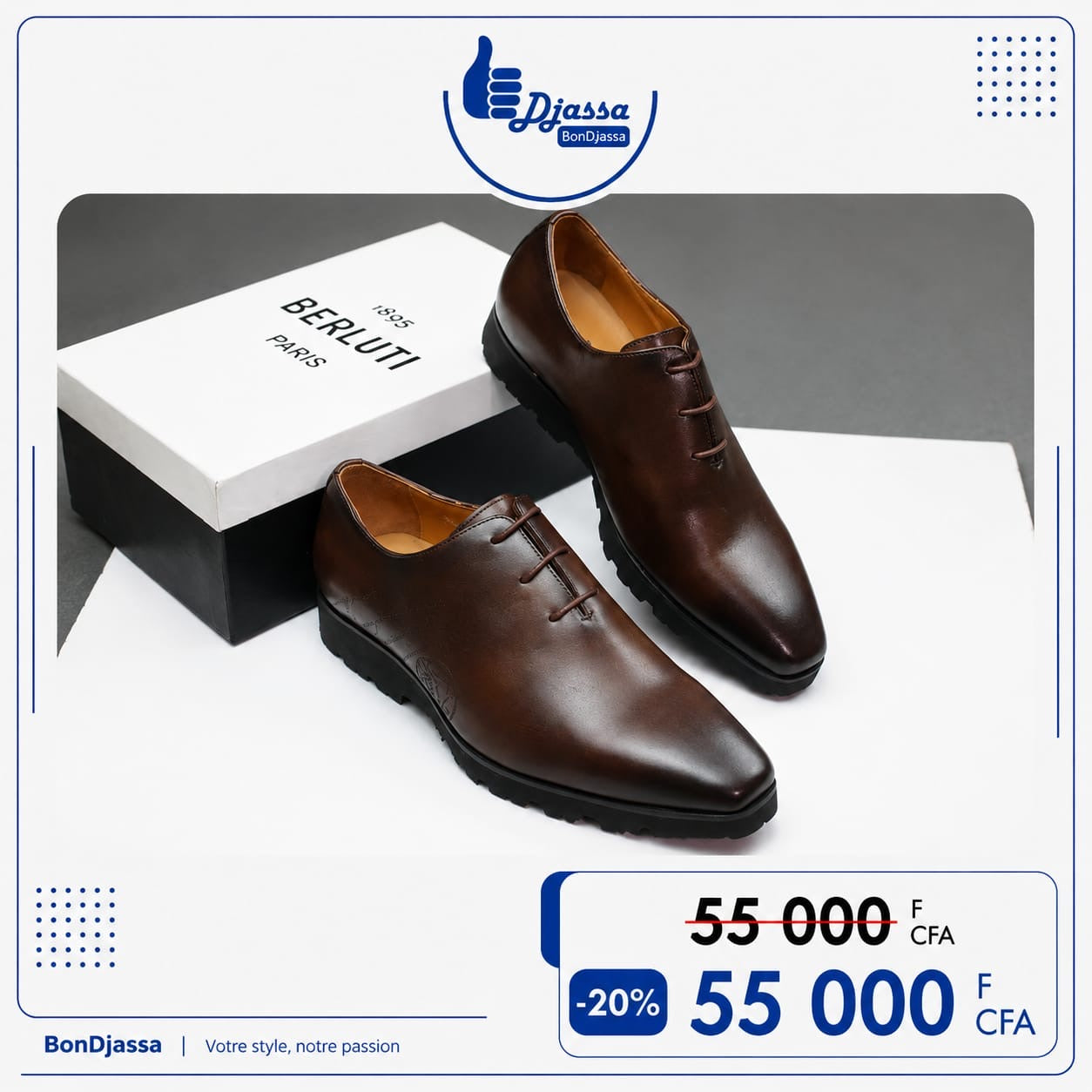 Berlut matière en cuir
