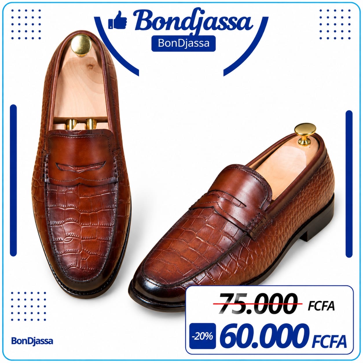 Tom fort Lamarque française matière en cuir