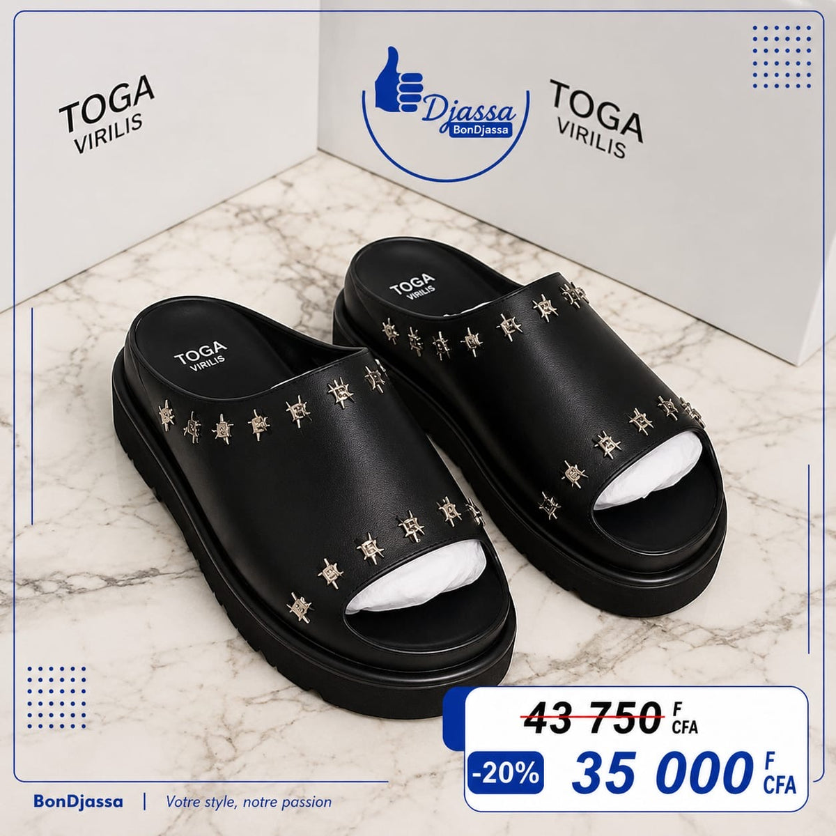 Nouvelle sandale tendance T0GA