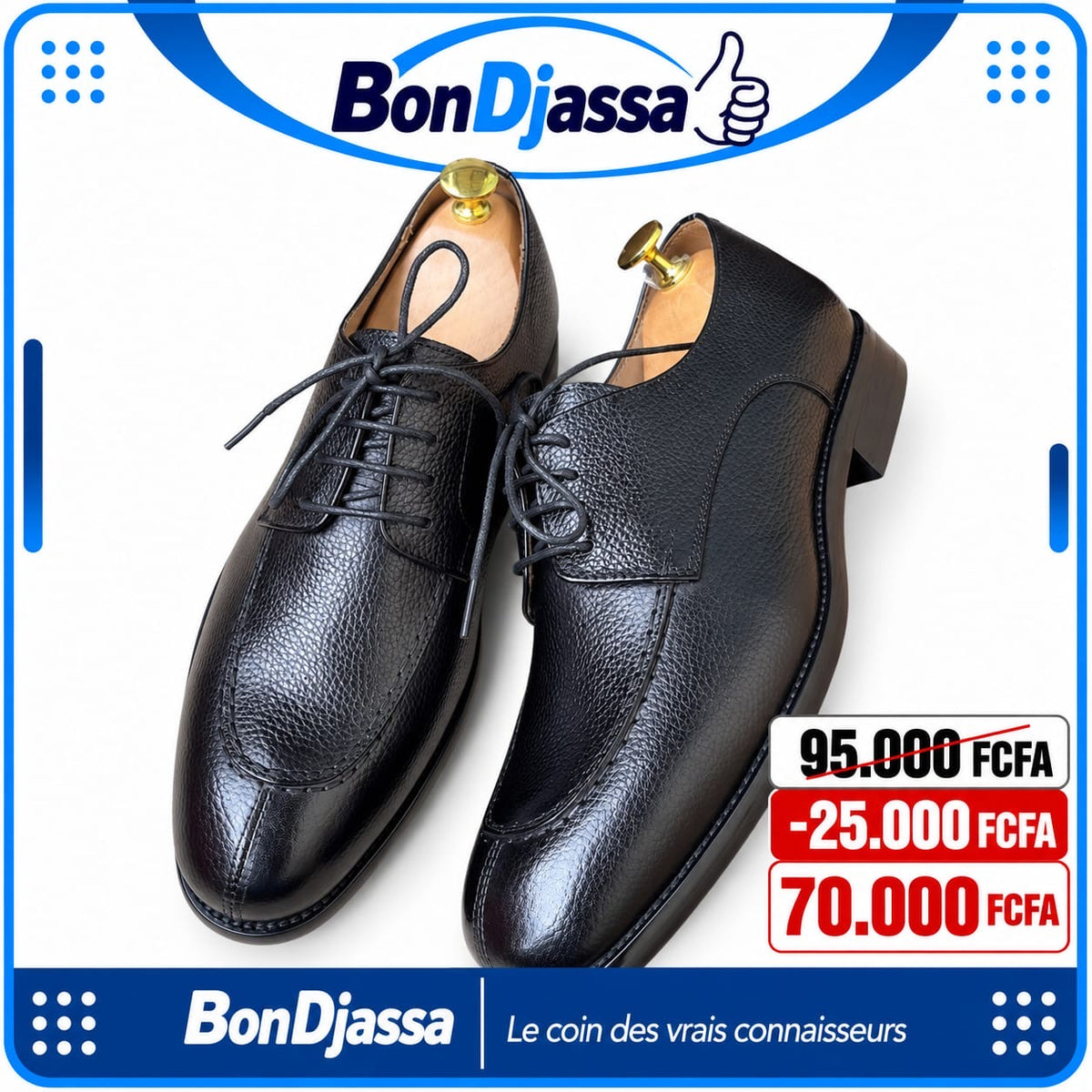 Soulier matière en cuir
