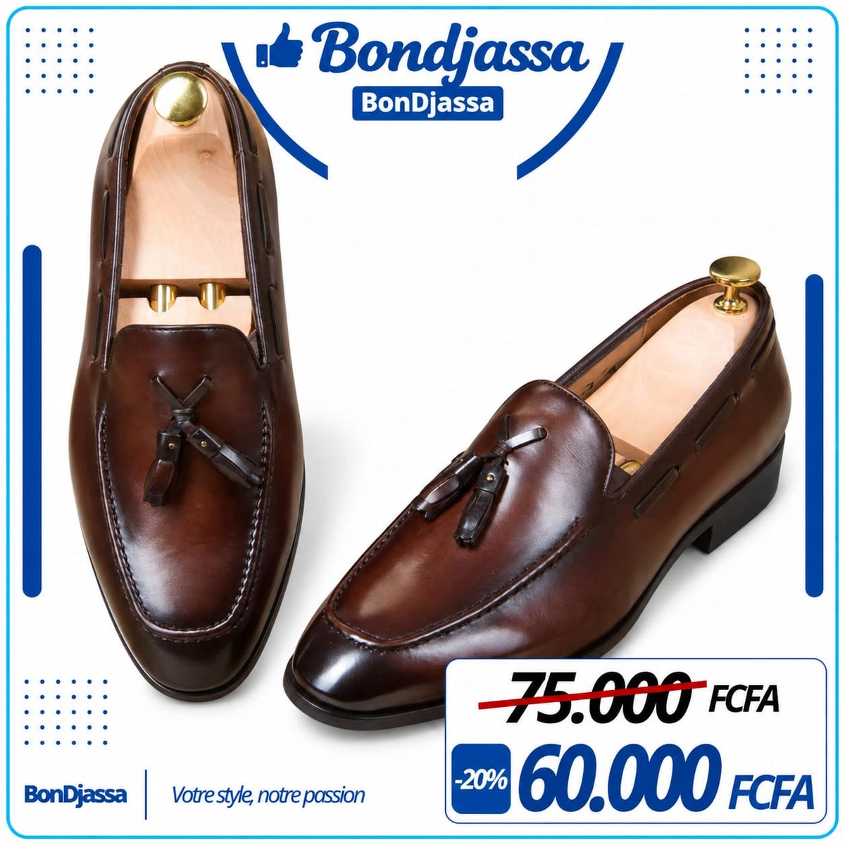 Tom fort Lamarque française matière en cuir