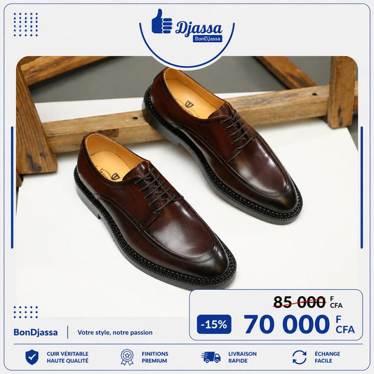 Soulier matière en cuir